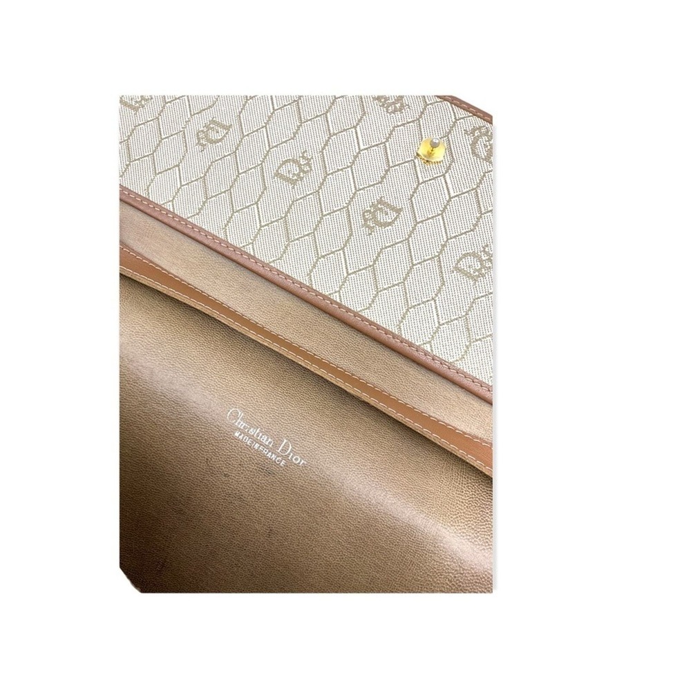 Vintage‎ Dior honeycomb clutch with chain - Picture 8 of 14